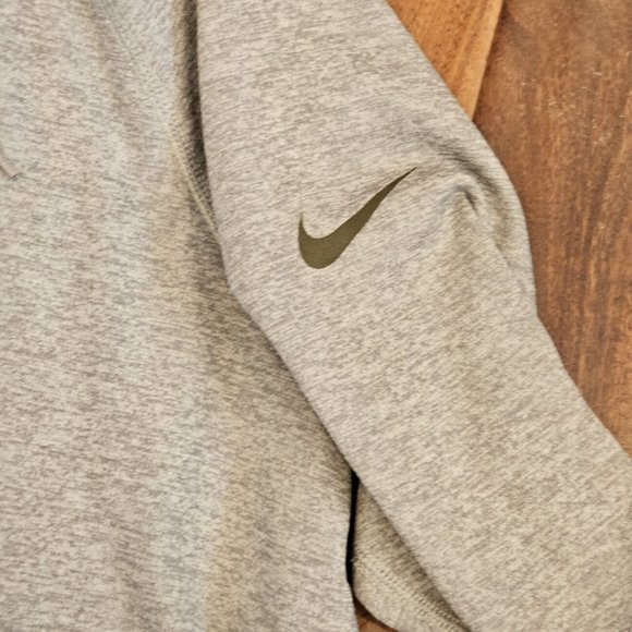 Womens Nike Chicago Bears Hoodie Sz L Slim Fits Sz S/M Gray Hooded Sweatshirt - Picture 6 of 10